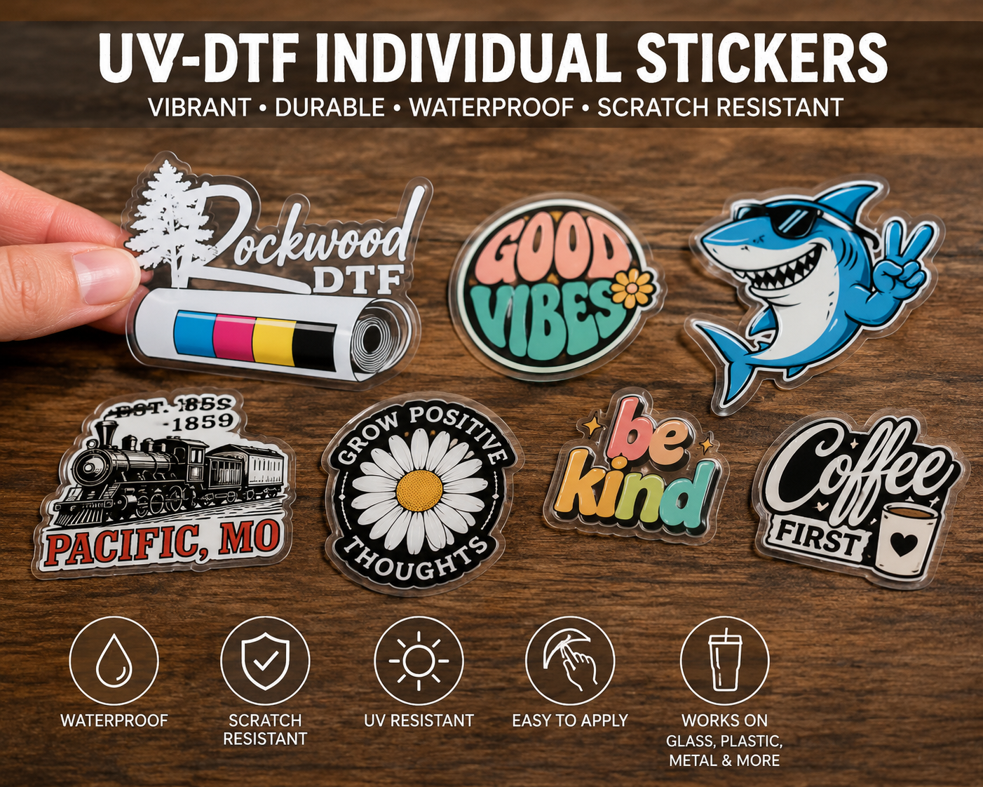UV-DTF Stickers