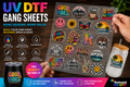 UV-DTF Stickers Gang Sheet Builder