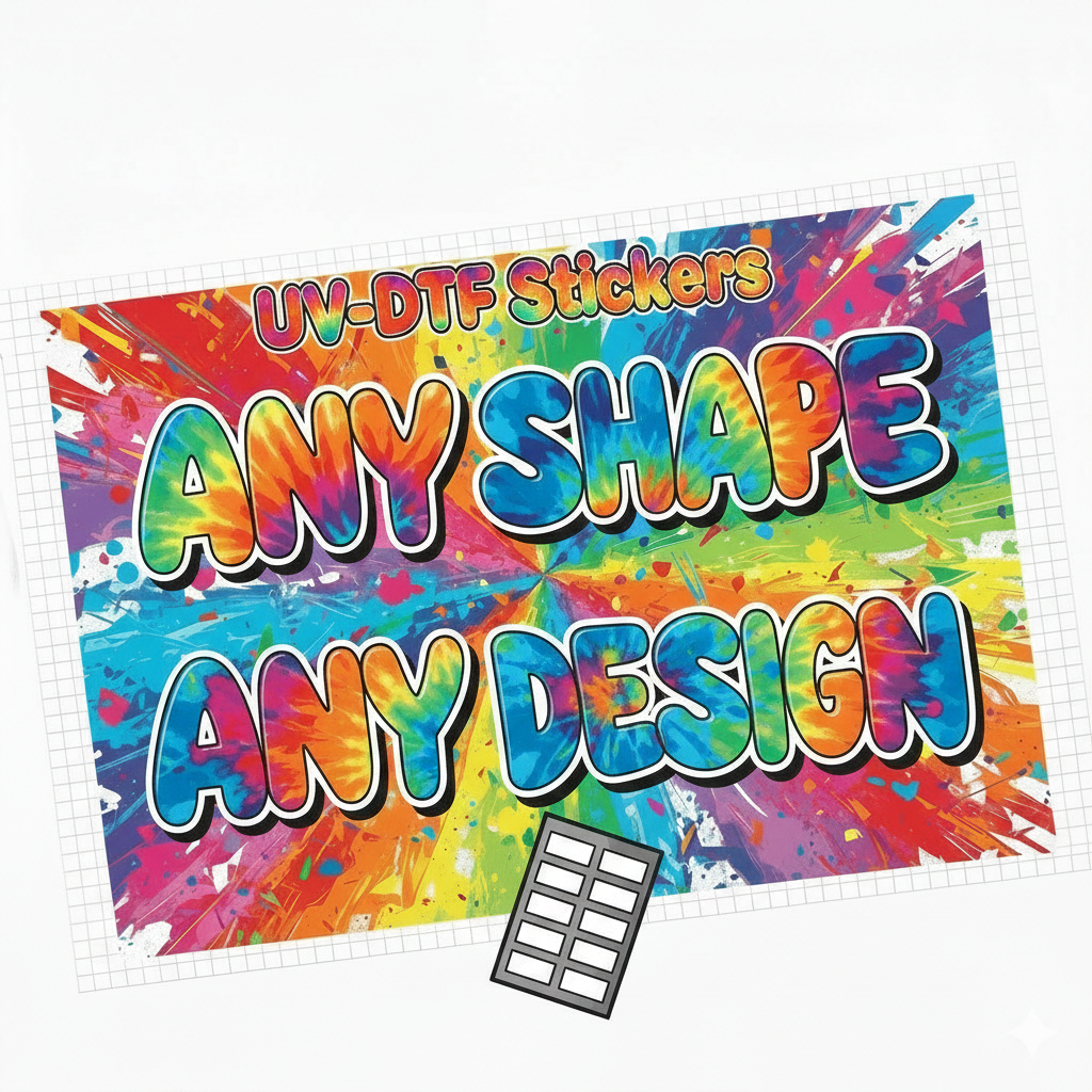 UV-DTF Stickers Gang Sheet Builder